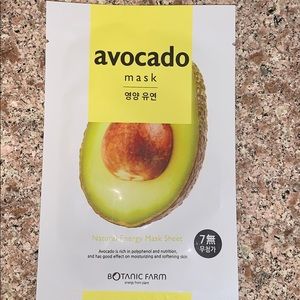 Avocado face mask